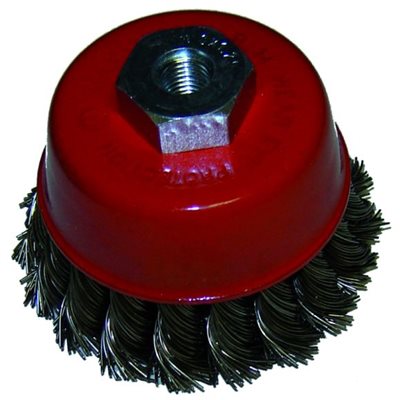 KNOTTED WIRE CUP BRUSH