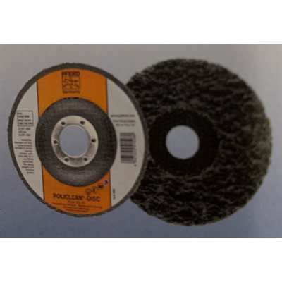 5po POLICLEAN® Disc, Type 27 (Flat) - 7 / 8po Arbor Hole